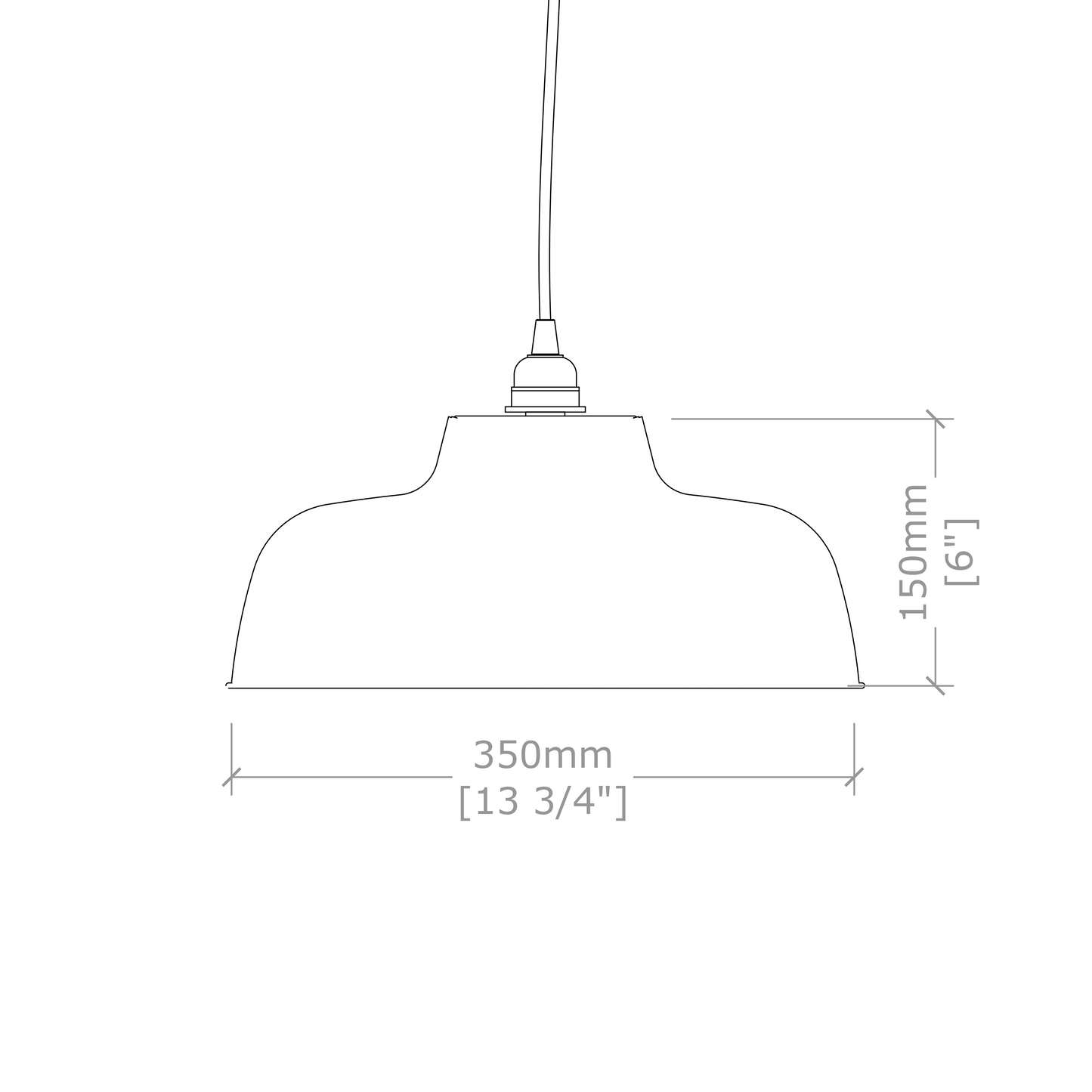 Cedar Pendant Lamp Juniper
