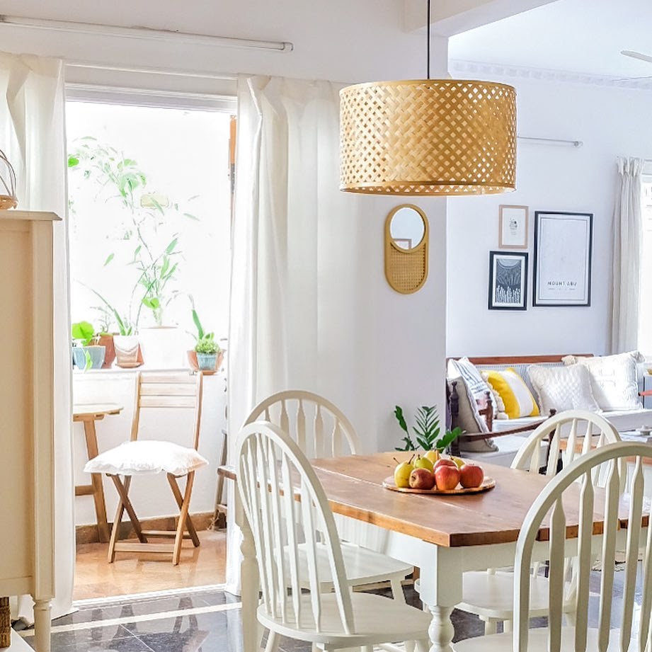 Mushroom Pendant Lamp 45cm/18in Dia