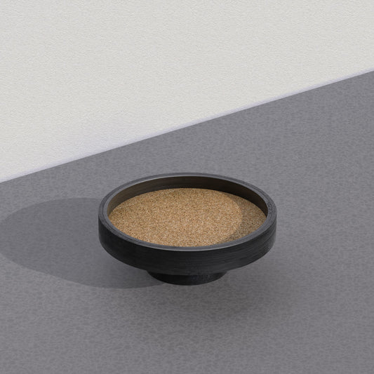 Podium Tray Round (Small) Black Edit