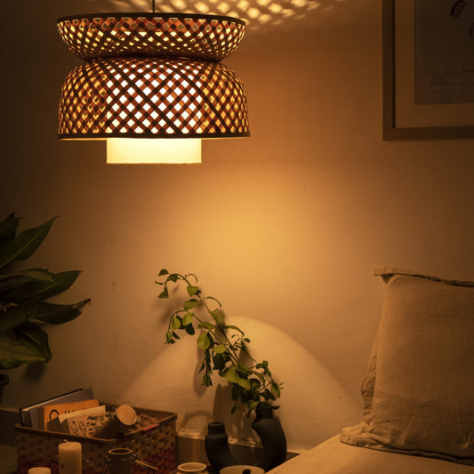 All About Bamboo, Boho, and Café Lighting Trends for 2025