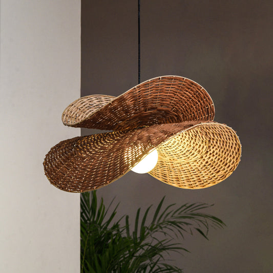 Luminous Elegance: Ooas Bloom Pendant Lamp by Mianzi-Mianzi-boho-décor