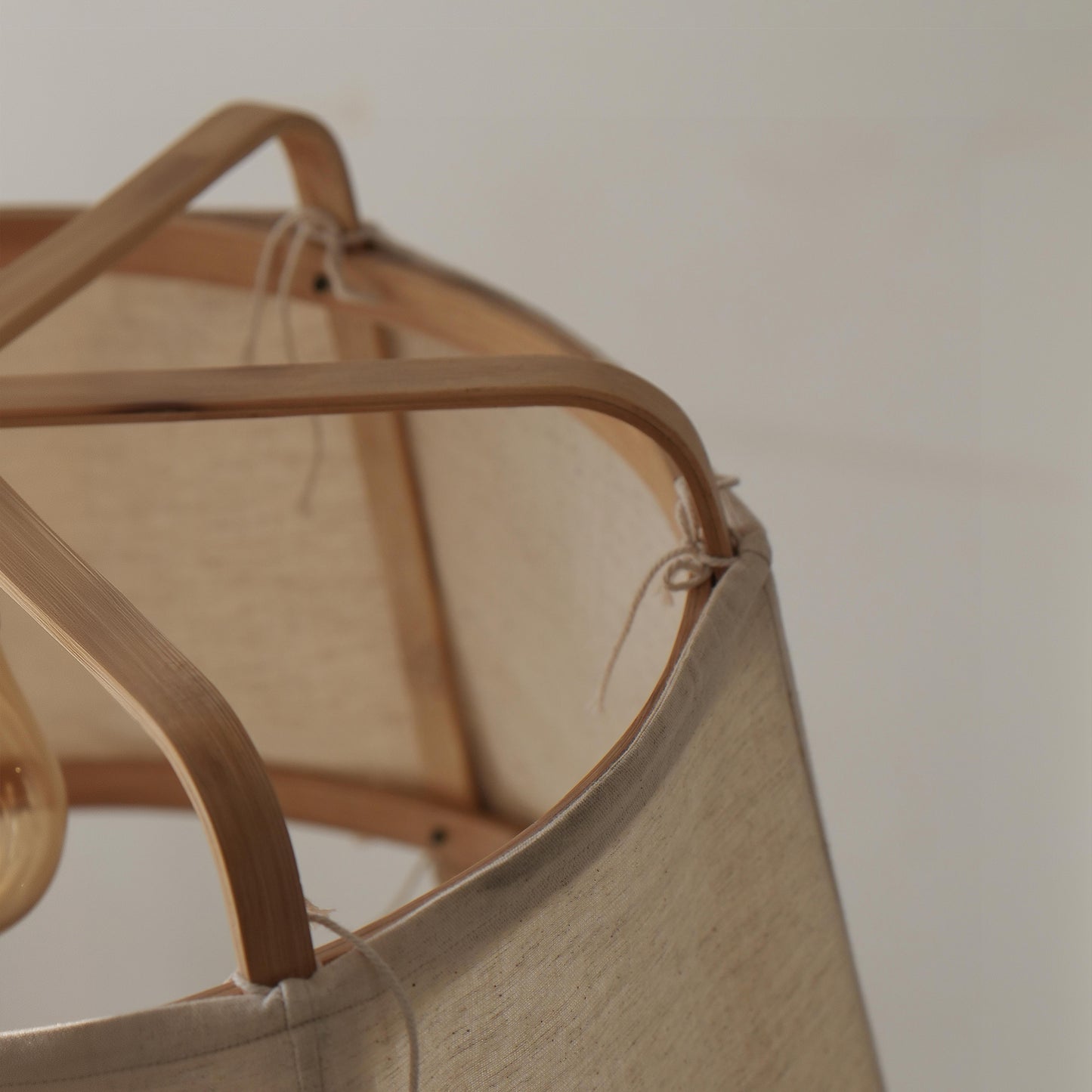 Ares Fabric Pendant Lamp Grand: Bamboo Fabric Handmade Lamp Greek Home Cafe Restaurants Decor