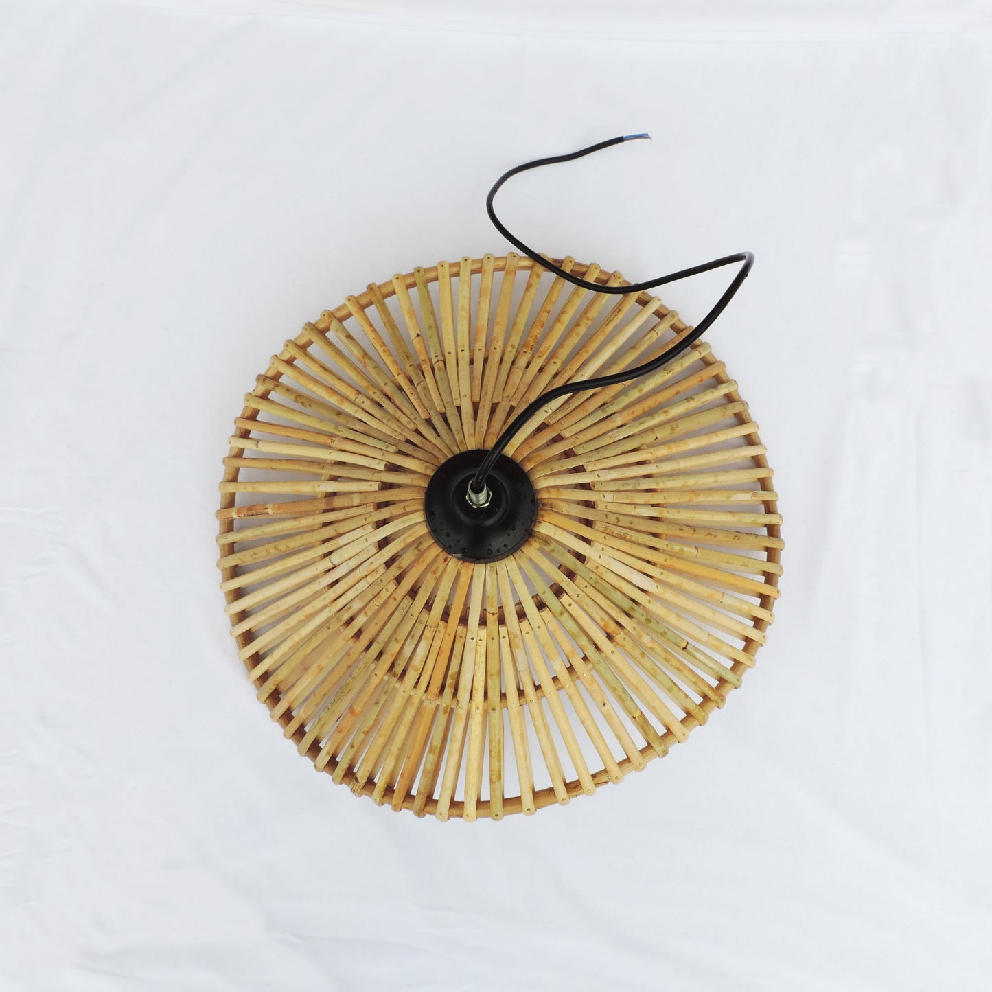 Alo Pendant Lamp [Mianzi X KJDS]: Hanging Lamp Handmade Rattan Cafe Lighting