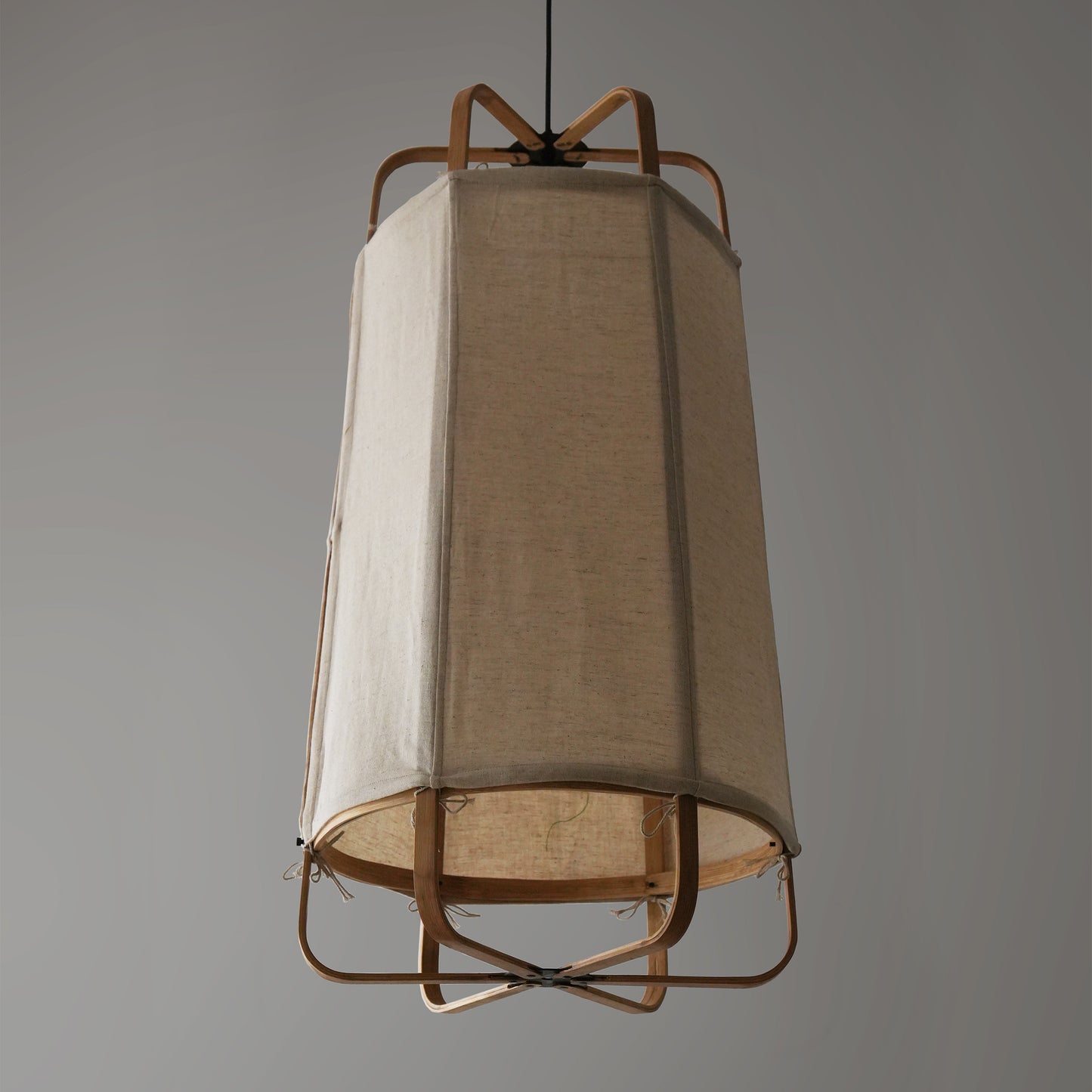 Ares Fabric Pendant Lamp Grand: Bamboo Fabric Handmade Lamp Greek Home Cafe Restaurants Decor