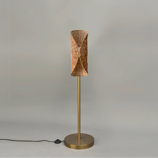 Ooas Floor Lamp: Award-Winning Bamboo Floor Lamp Japandi Handmade Lighting Decor Living Room