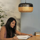 Opium Pendant Lamp: Contemporary Decor for Modern Homes and Living Spaces[30cm/12in, 45cm/18in Dia]-Mianzi