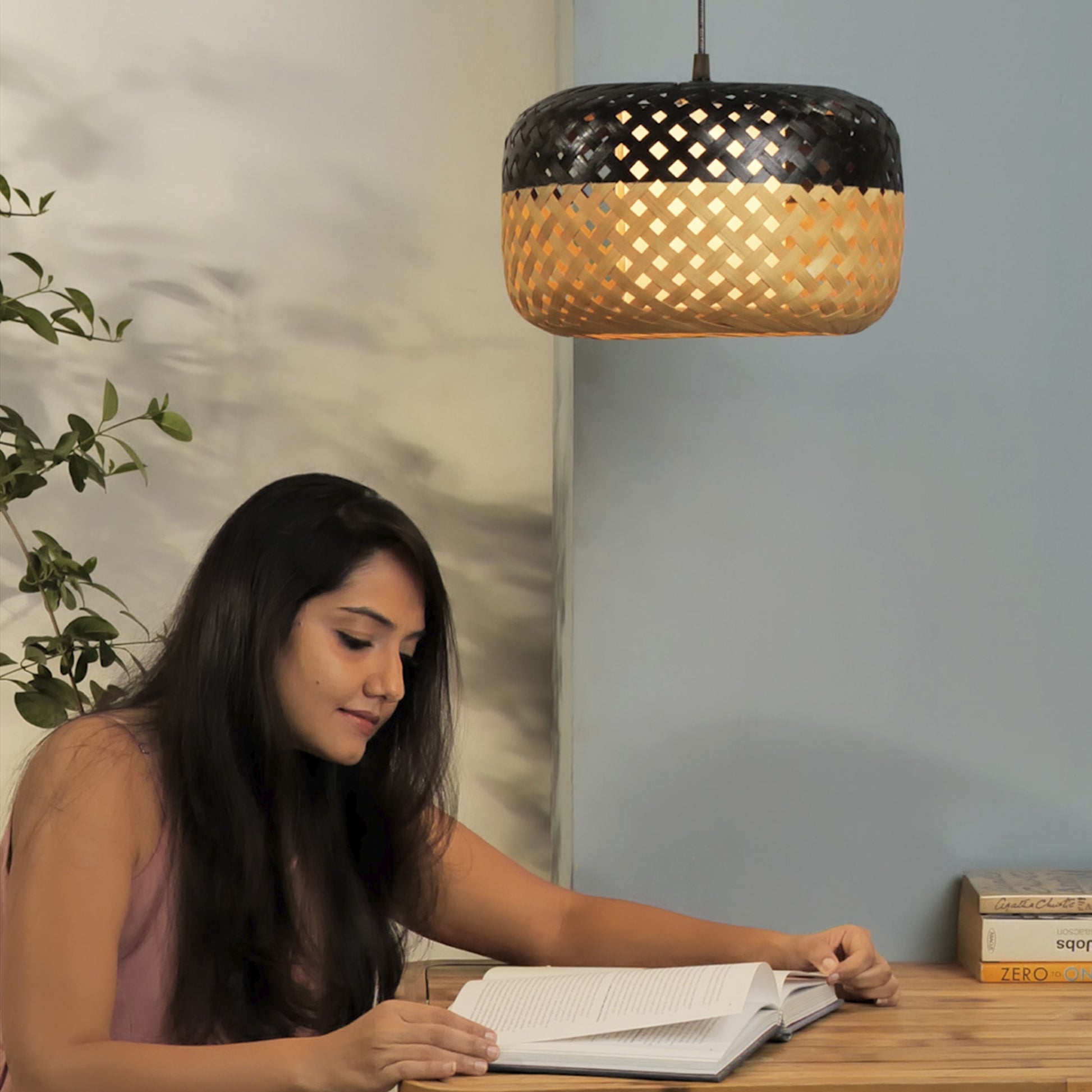 Opium Pendant Lamp: Contemporary Decor for Modern Homes and Living Spaces[30cm/12in, 45cm/18in Dia]-Mianzi