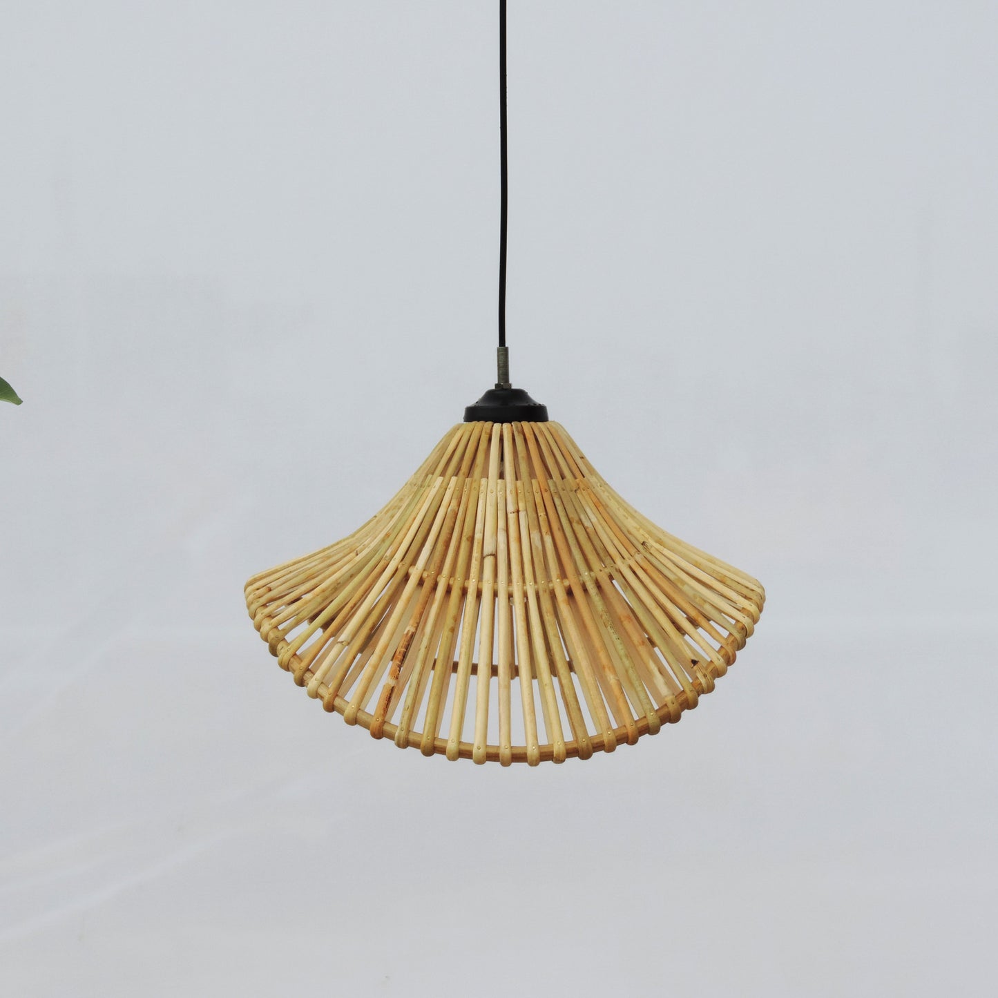 Alo Pendant Lamp [Mianzi X KJDS]: Hanging Lamp Handmade Rattan Cafe Lighting