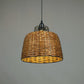 Cedar Pendant Lamp Noble- Willow Wicker Handmade Lamp Home Cafe Restaurants Decor