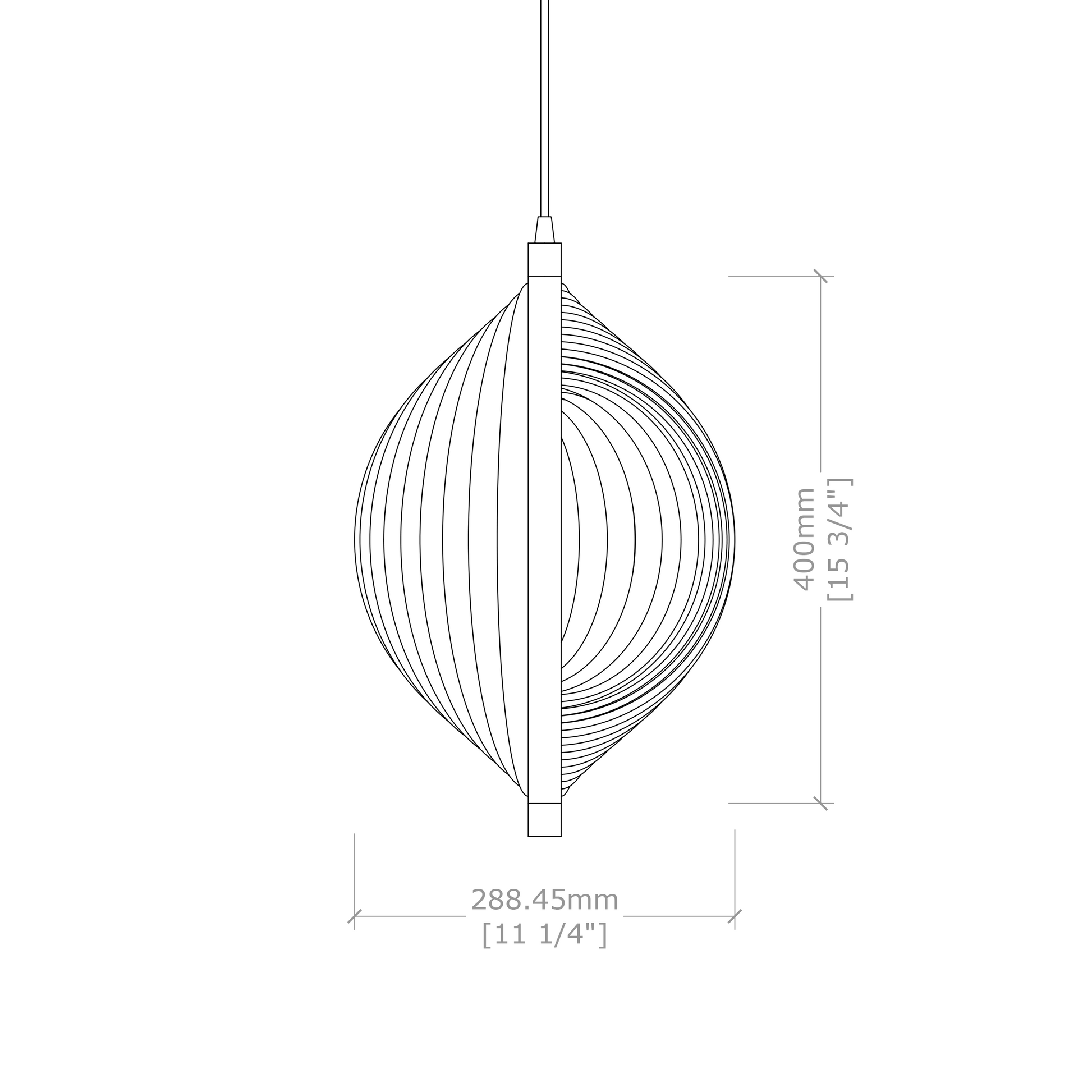 Sea Shell 16in/40cm Dia - Bamboo Pendant Lamp | Hanging Lamp Woven Light | Natural/Bamboo Pendant Lamps for Home Restaurants and Offices-Mianzi