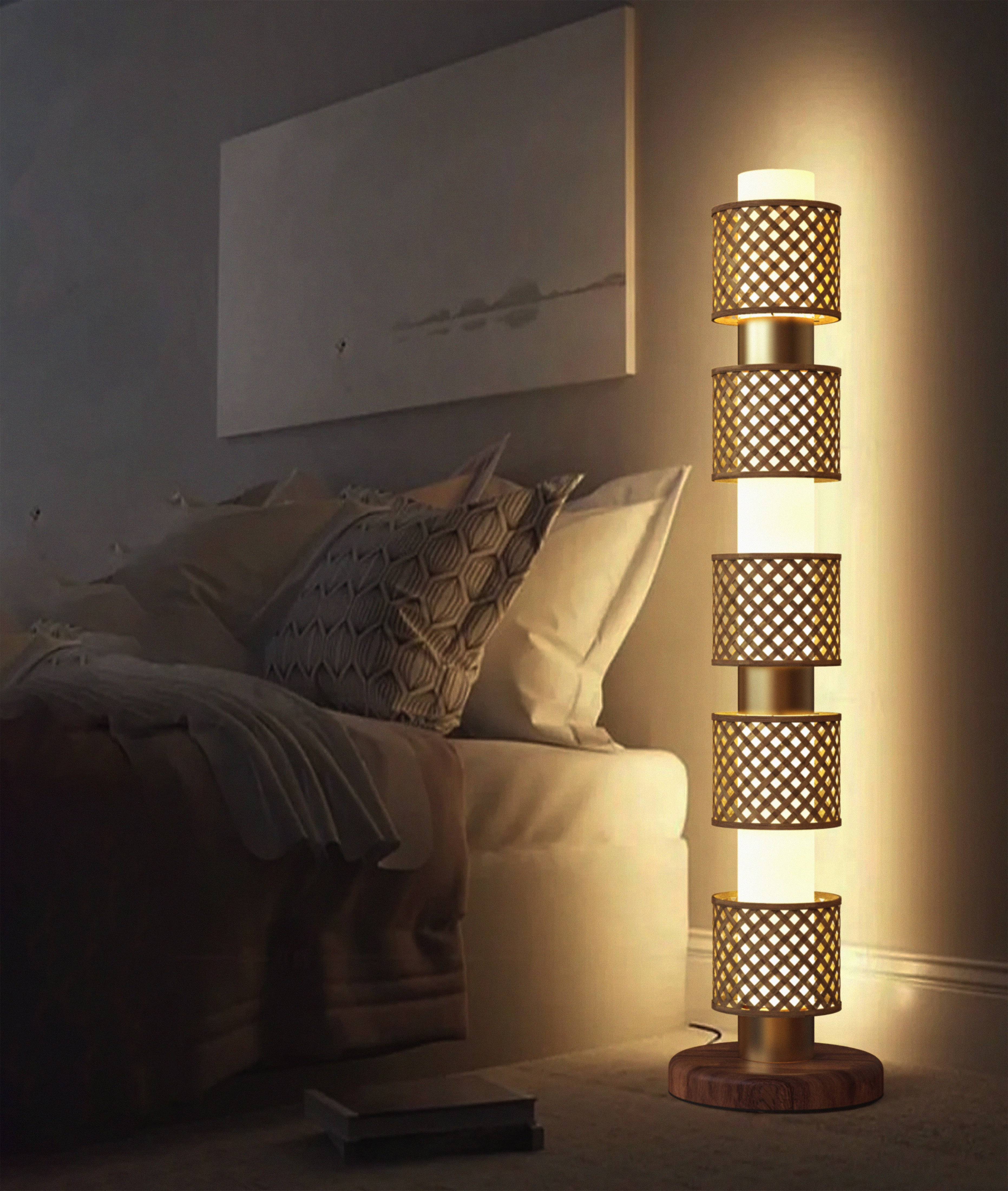 Unique floor lamps discount for bedroom