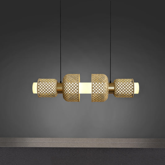 Metamorphosis Pendant Lamp-H-001: Designer Hanging Lamp Modern Chandelier Modular Decor [107.5cm/42in(L) x 30cm/12in(H)]-Mianzi