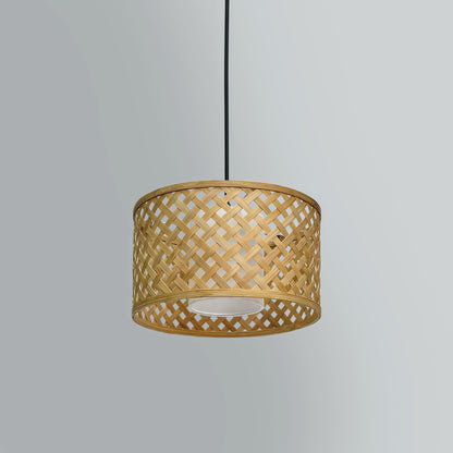 Mushroom Pendant Lamp : Designer Bamboo Pendant Hanging Lamp Cafe Lighting Restaurants Decor [20cm/8in, 30cm/12in, 45cm/18in Dia]-Mianzi