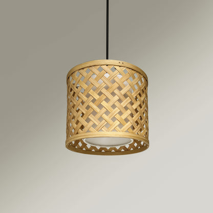 Mushroom Pendant Lamp : Designer Bamboo Pendant Hanging Lamp Cafe Lighting Restaurants Decor [20cm/8in, 30cm/12in, 45cm/18in Dia]-Mianzi