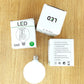 LQ Warm White LED Light Bulb (E27 Base, G95, 6W/7W, 2700K/3000K)-Mianzi