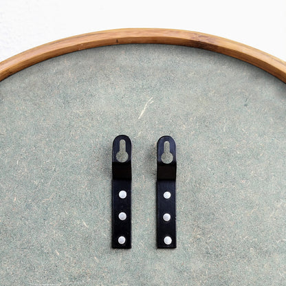 Mira Squircle Wall Mirror: Small Japandi Style Minimal Wall Mirror [45cm/18in(W) x 60cm/24in(H)]-Mianzi