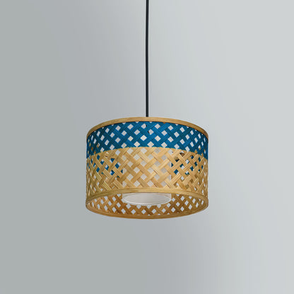 Mushroom Pendant Lamp : Designer Bamboo Pendant Hanging Lamp Cafe Lighting Restaurants Decor [20cm/8in, 30cm/12in, 45cm/18in Dia]-Mianzi