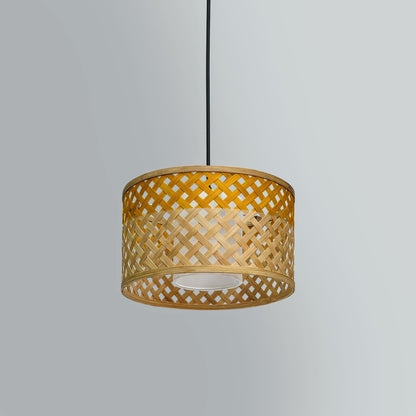 Mushroom Pendant Lamp : Designer Bamboo Pendant Hanging Lamp Cafe Lighting Restaurants Decor [20cm/8in, 30cm/12in, 45cm/18in Dia]-Mianzi