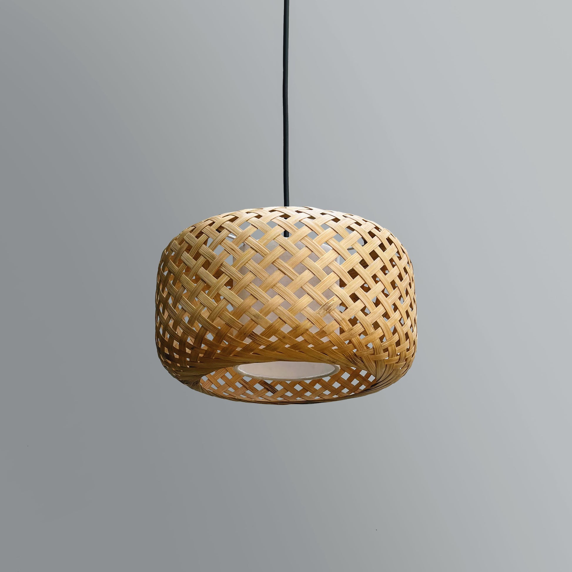 Opium Pendant Lamp: Contemporary Decor for Modern Homes and Living Spaces[30cm/12in, 45cm/18in Dia]-Mianzi