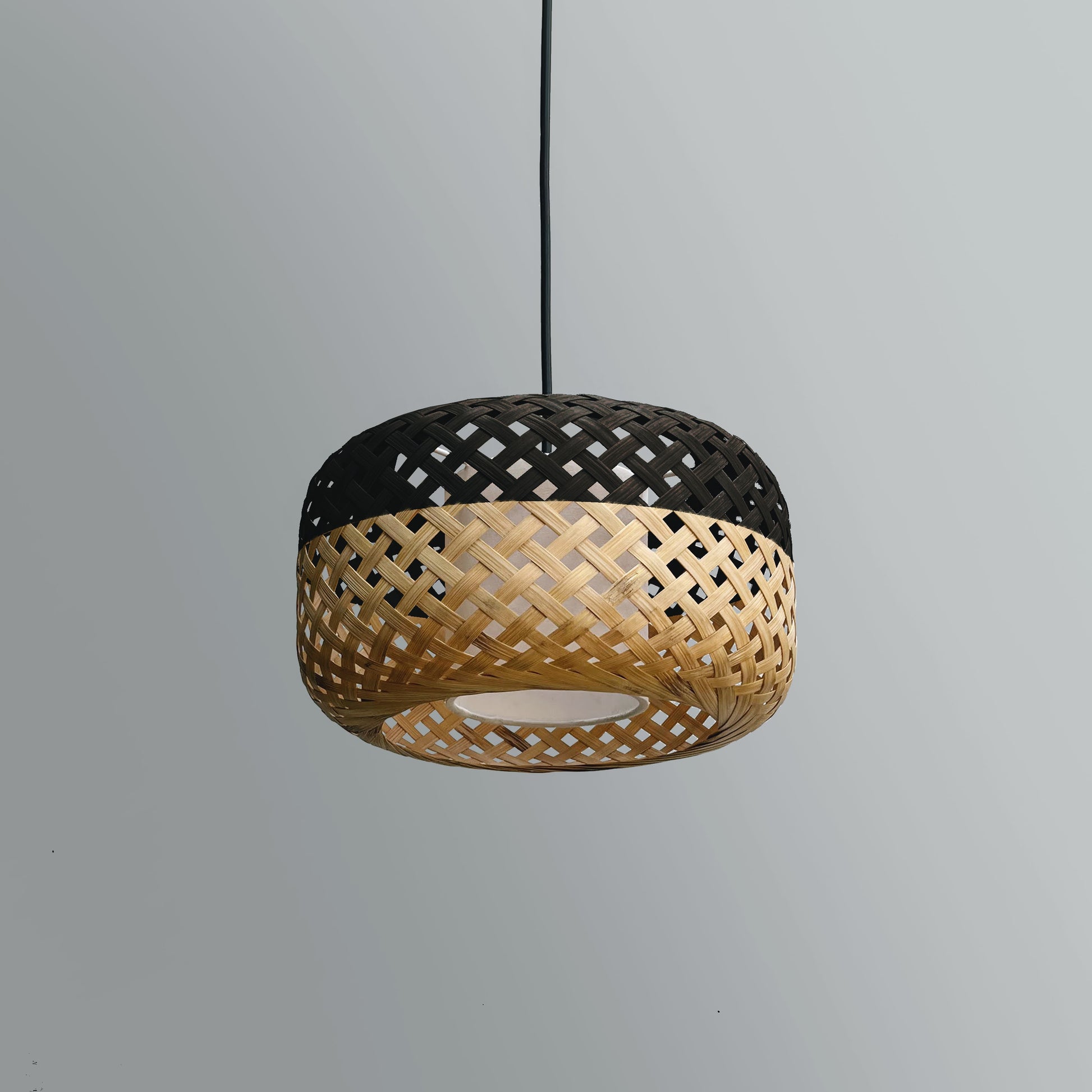 Opium Pendant Lamp: Contemporary Decor for Modern Homes and Living Spaces[30cm/12in, 45cm/18in Dia]-Mianzi