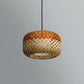 Opium Pendant Lamp: Designer Bamboo Pendant Hanging Lamp Chandelier Japandi Handmade Lighting Contemporary Decor Modern Homes Living Room [Sizes Available]