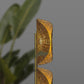 Ooas Duo Floor Lamp: Award-Winning Japandi Handmade Lighting Decor Living Room [15cm/6in(W) x 35cm/14in(Dia) X 117.5cm/46in(H)]-Mianzi