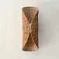 Ooas Wall Lamp: Designer Willow Wicker Wall Light Sconce for Home Restaurants and Offices [15cm/6in(W) X 45cm/18in(H) X 15cm/6in(D)]-Mianzi