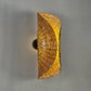 Ooas Wall Lamp: Designer Willow Wicker Wall Light Sconce for Home Restaurants and Offices [15cm/6in(W) X 45cm/18in(H) X 15cm/6in(D)]-Mianzi