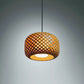 Opium Pendant Lamp: Designer Bamboo Pendant Hanging Lamp Chandelier Japandi Handmade Lighting Contemporary Decor Modern Homes Living Room [Sizes Available]