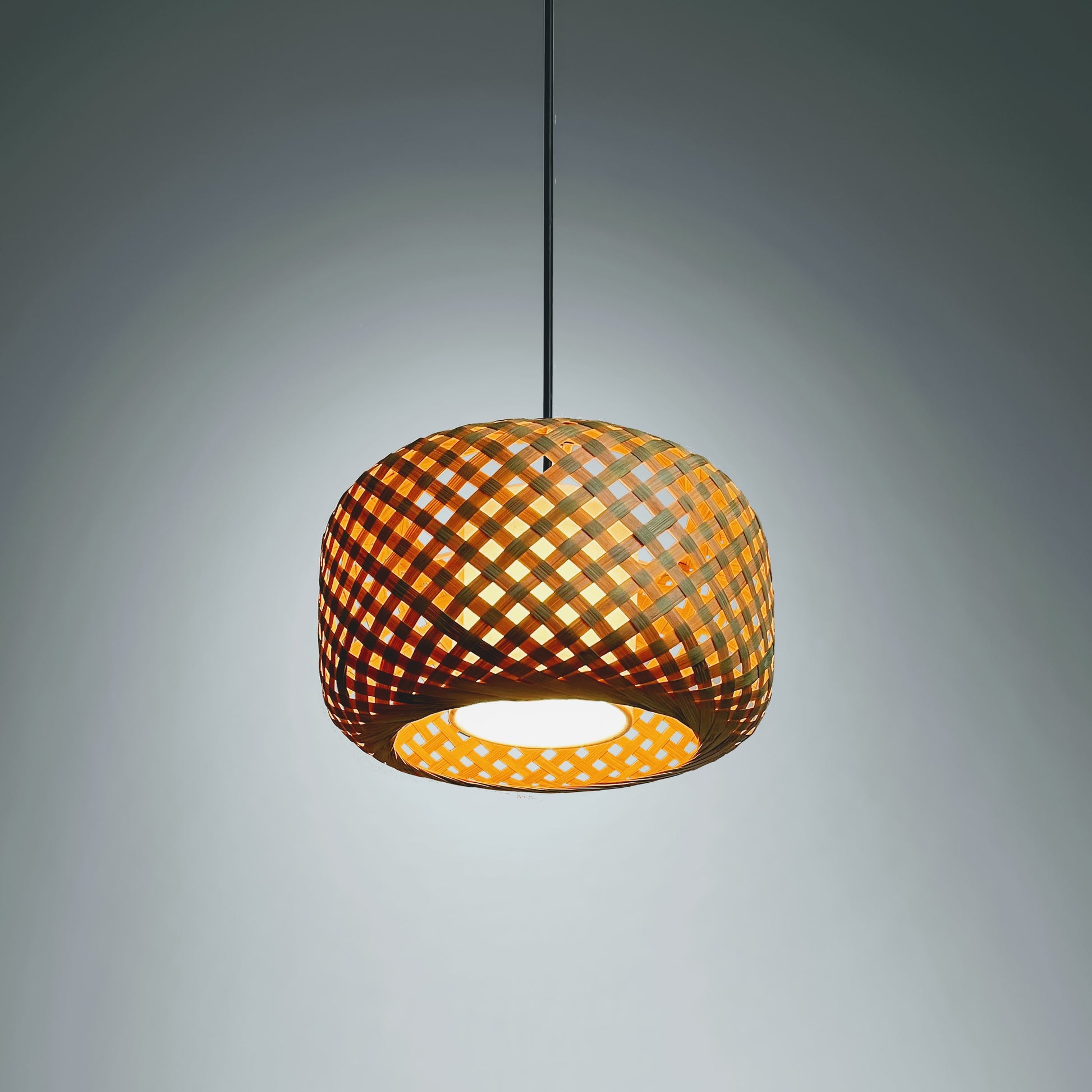 Opium Pendant Lamp: Contemporary Decor for Modern Homes and Living Spaces[30cm/12in, 45cm/18in Dia]-Mianzi