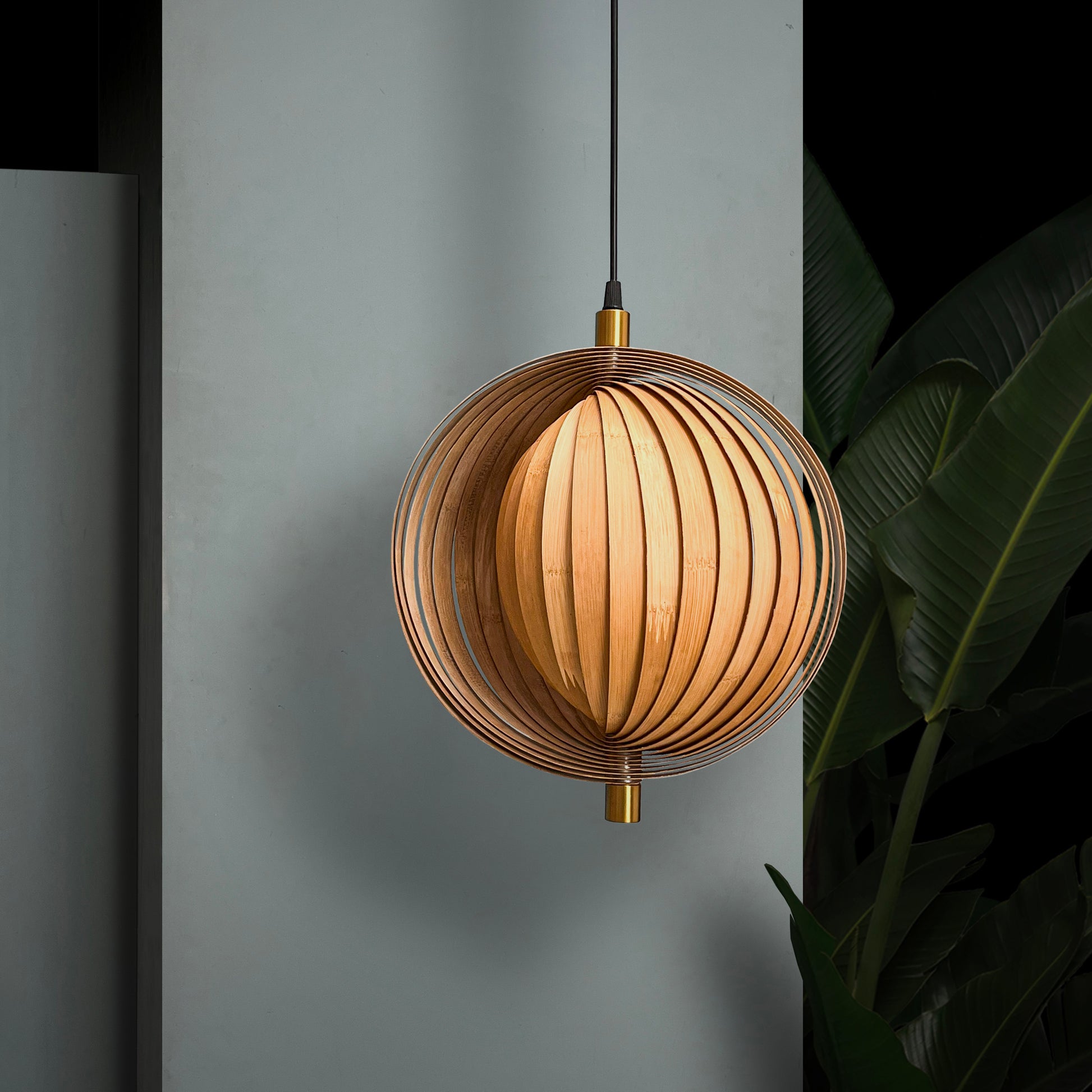 Seashell Pendant Lamp: Designer Hanging Lamp Chandelier | Handmade Cafe Lighting | Restaurants Decor Living Room [30cm/12in, 40cm/16in Dia]-Mianzi