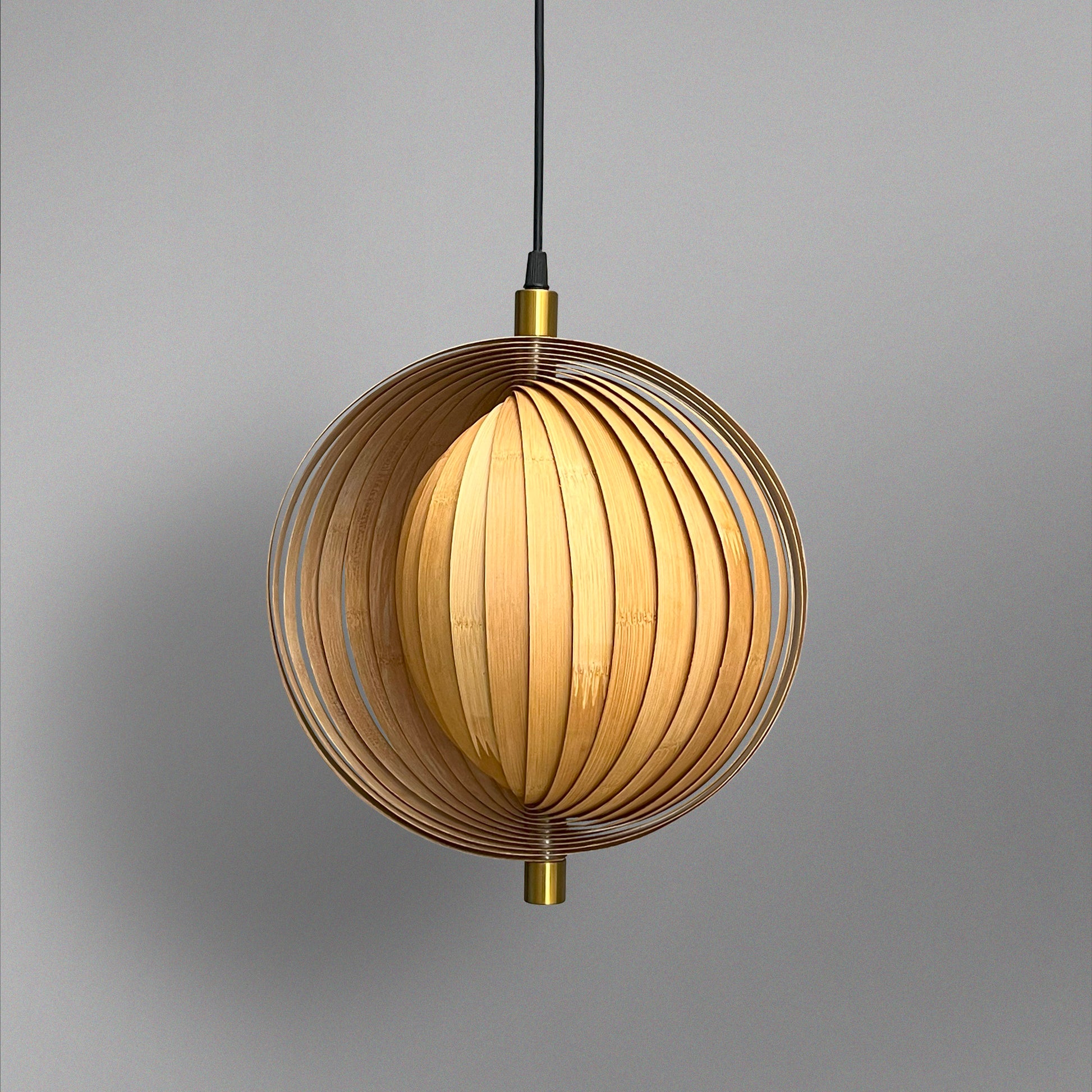 Seashell Pendant Lamp: Designer Hanging Lamp Chandelier | Handmade Cafe Lighting | Restaurants Decor Living Room [30cm/12in, 40cm/16in Dia]-Mianzi