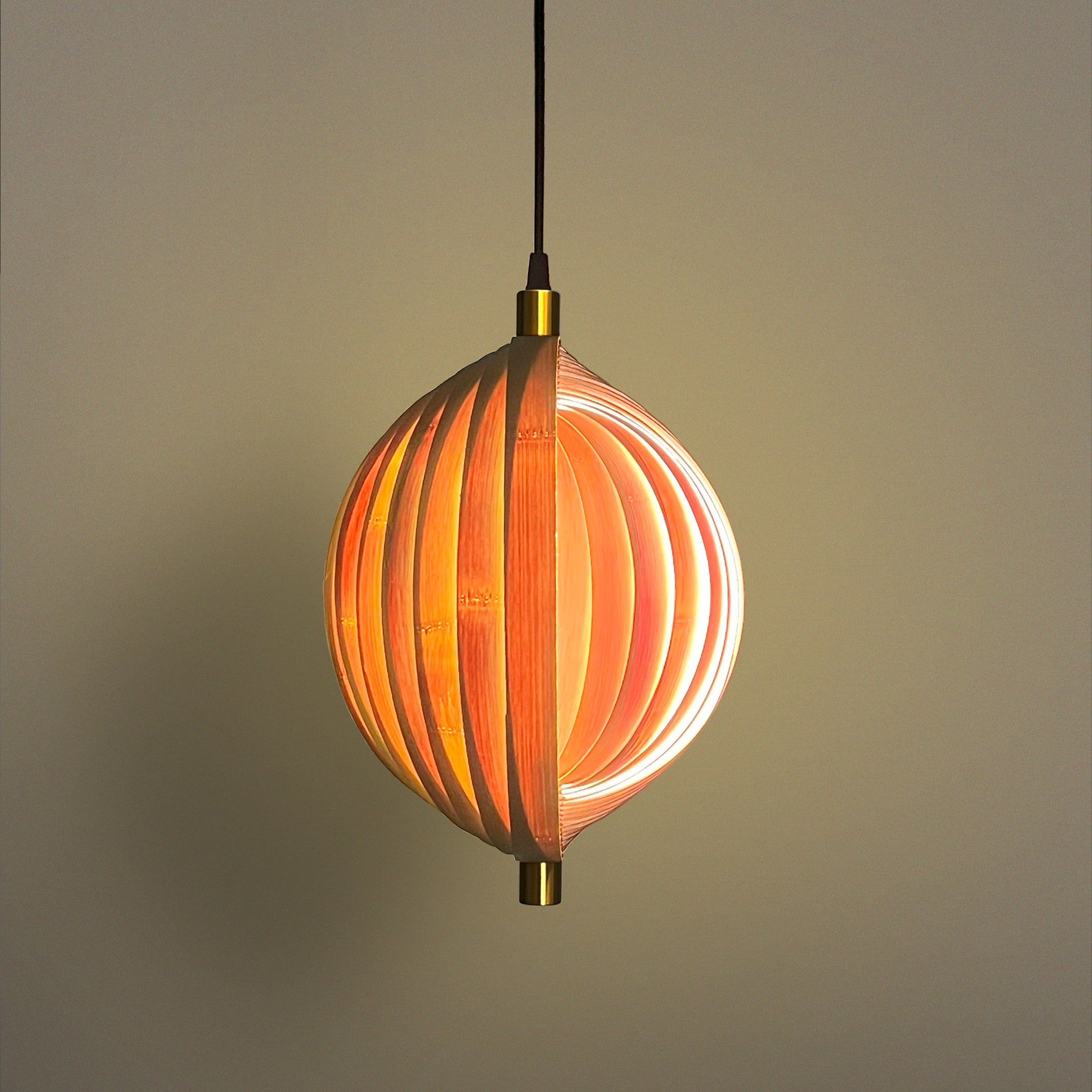 Seashell Pendant Lamp: Designer Hanging Lamp Chandelier | Handmade Cafe Lighting | Restaurants Decor Living Room [30cm/12in, 40cm/16in Dia]-Mianzi