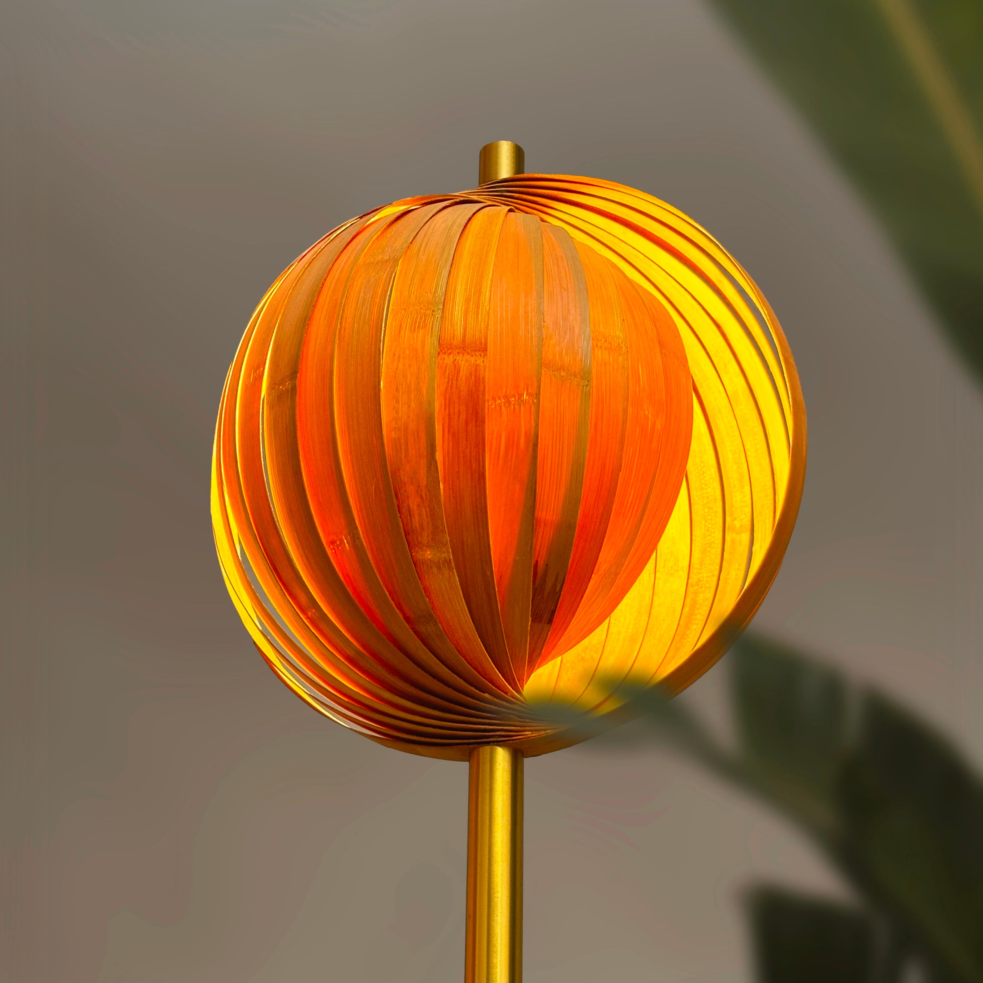 Seashell Floor Lamp: Best Bamboo Lamp for Restaurant – Mianzi