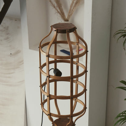 Sirius Linear Pendant Lamp: Japandi Hanging Lamp Handmade Chandelier Cafe Lighting [42cm(L) X 8cm(H)]