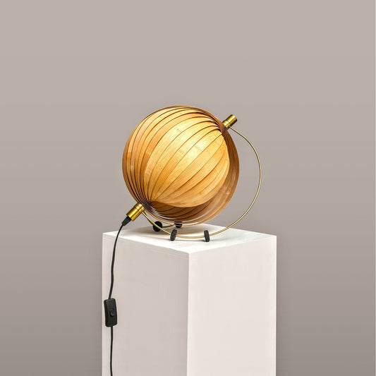 Seashell Table Lamp: Designer Table Top Lamp | Artisanal Cafe Lighting Restaurants Decor [22cm/8.5in(L) x 38.5cm/15in(W) x 32cm/14in(H)]-Mianzi