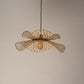 Swirl Bloom Pendant Lamp: Woven Light | Natural/Bamboo Lamps for Home Restaurants and Offices [60cm/24in, 90cm/36in Dia]-Mianzi