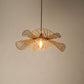 Swirl Bloom Pendant Lamp: Woven Light | Natural/Bamboo Lamps for Home Restaurants and Offices [60cm/24in, 90cm/36in Dia]-Mianzi