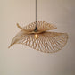 Swirl Bloom Pendant Lamp: Woven Light | Natural/Bamboo Lamps for Home Restaurants and Offices [60cm/24in, 90cm/36in Dia]-Mianzi