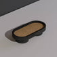 Podium Tray Oval (Small) Black Edit