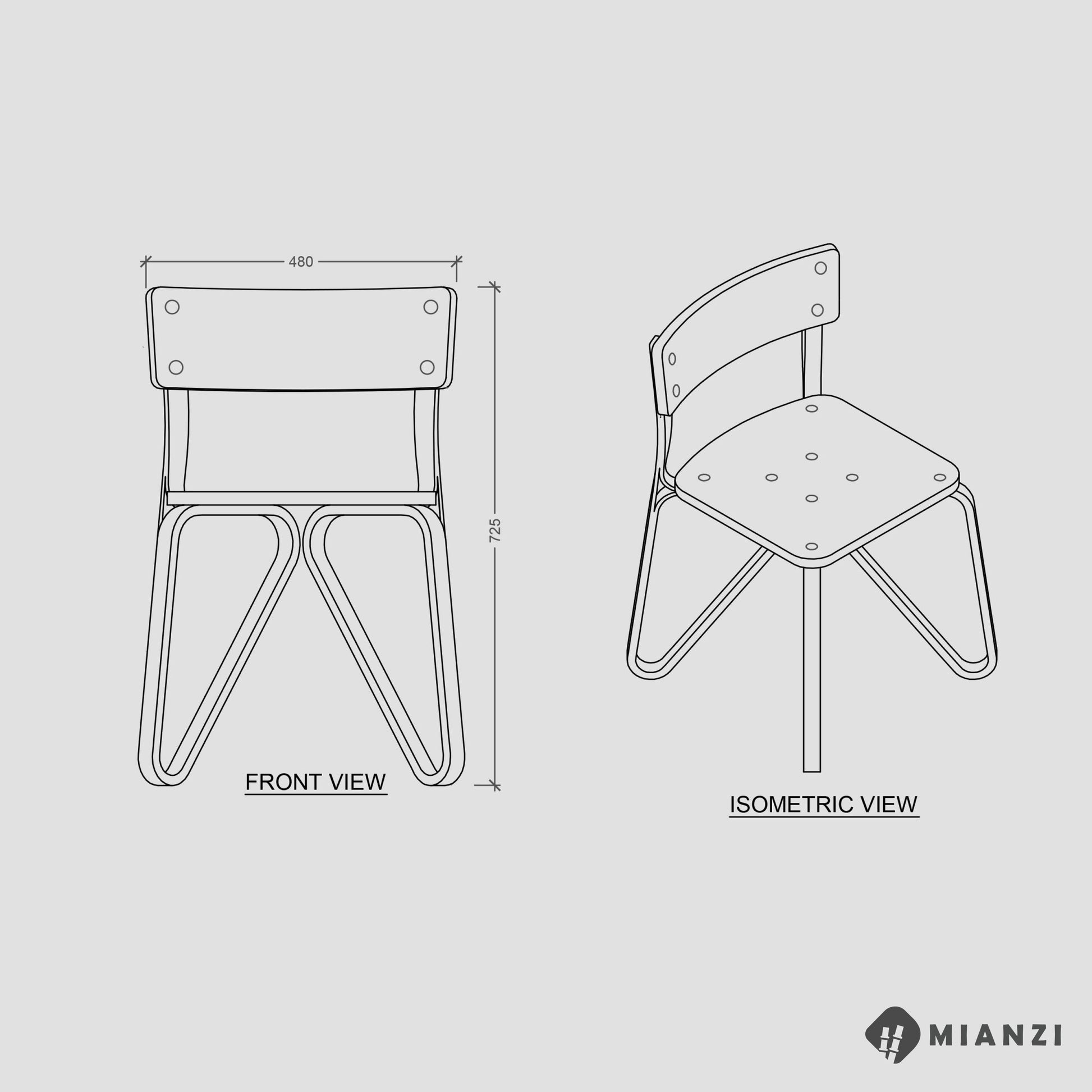 Black Butterfly Chair: Unique Award-Winning Handmade Chair – Mianzi