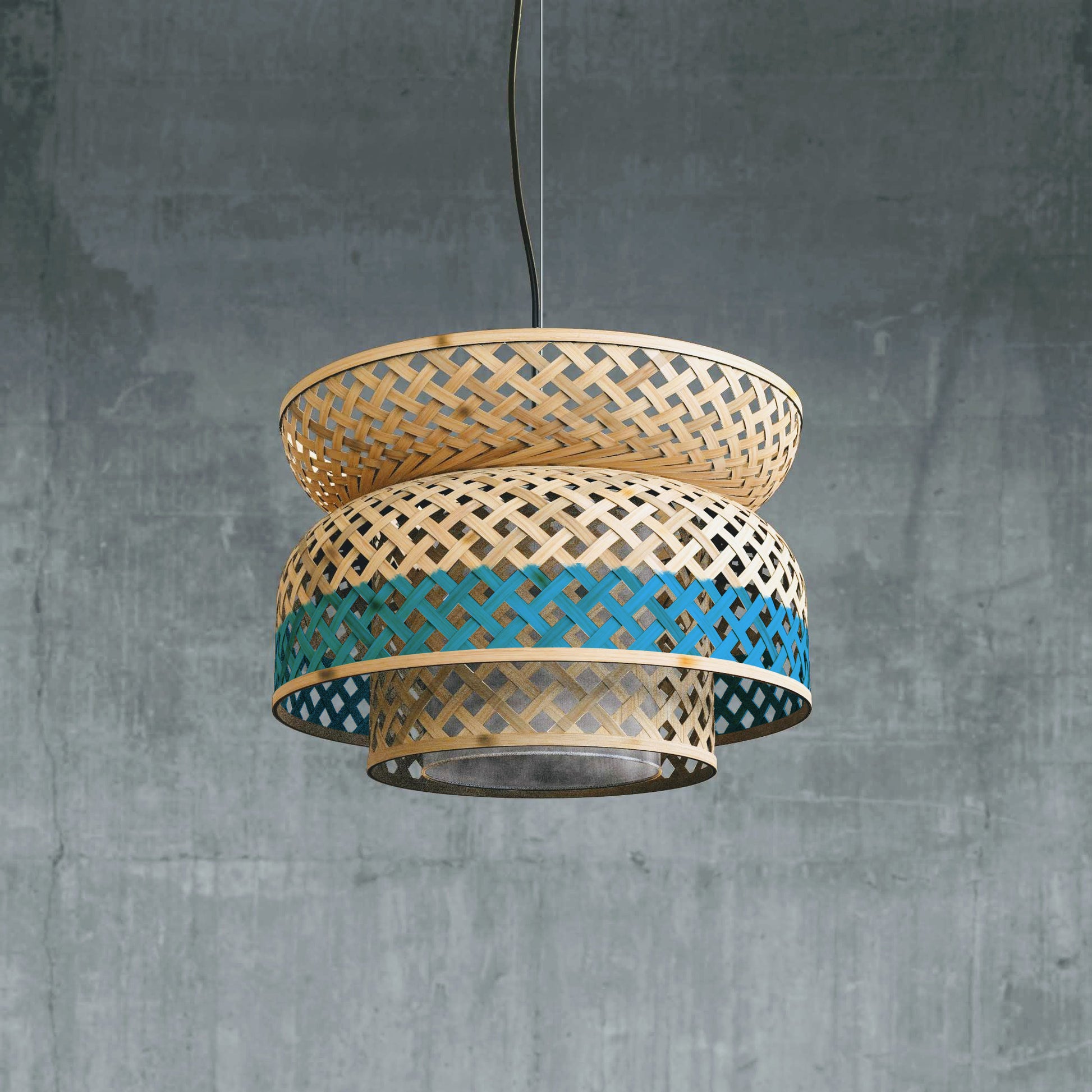 Lotus Pendant Lamp 45cm/18in Dia