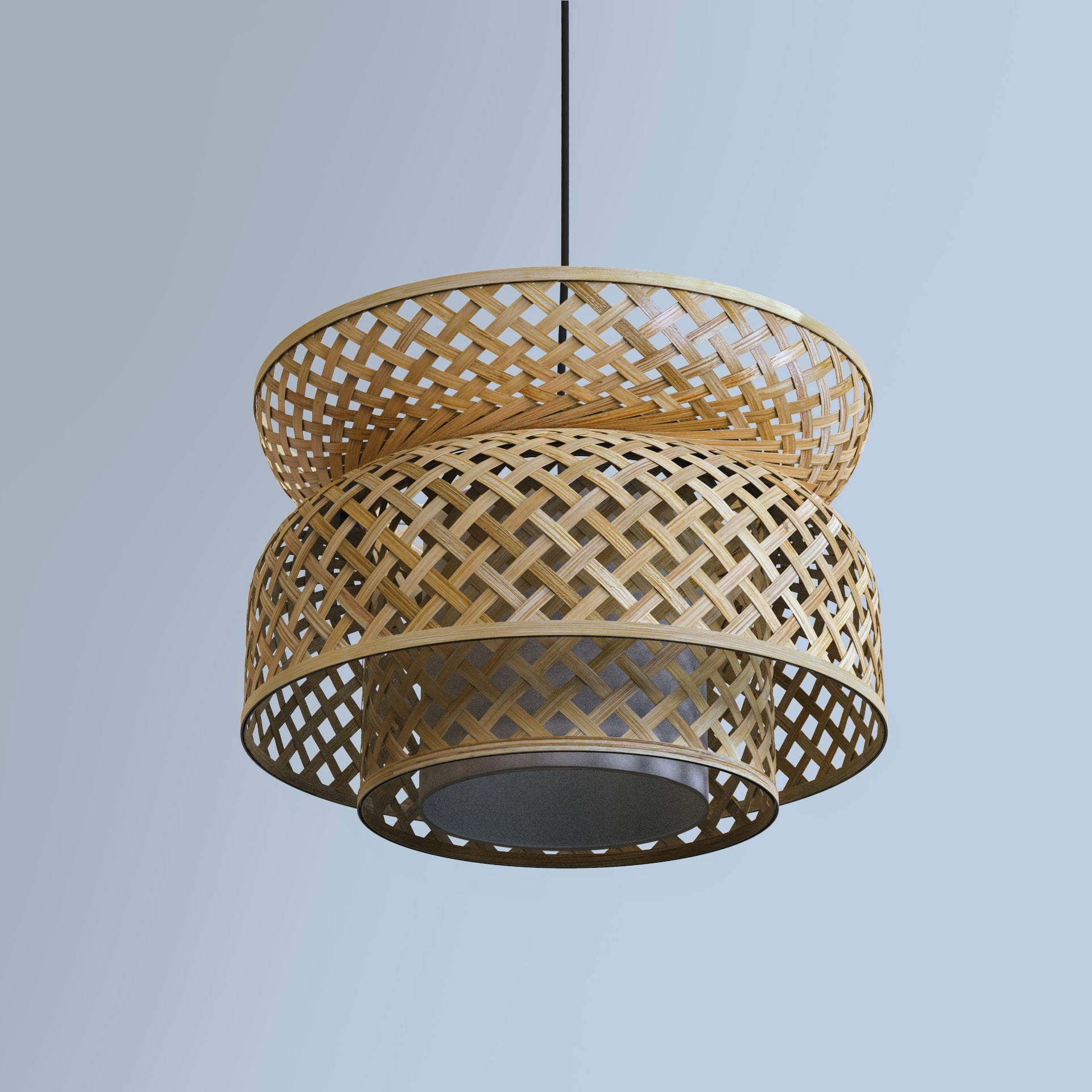 Lotus Pendant Lamp 45cm/18in Dia