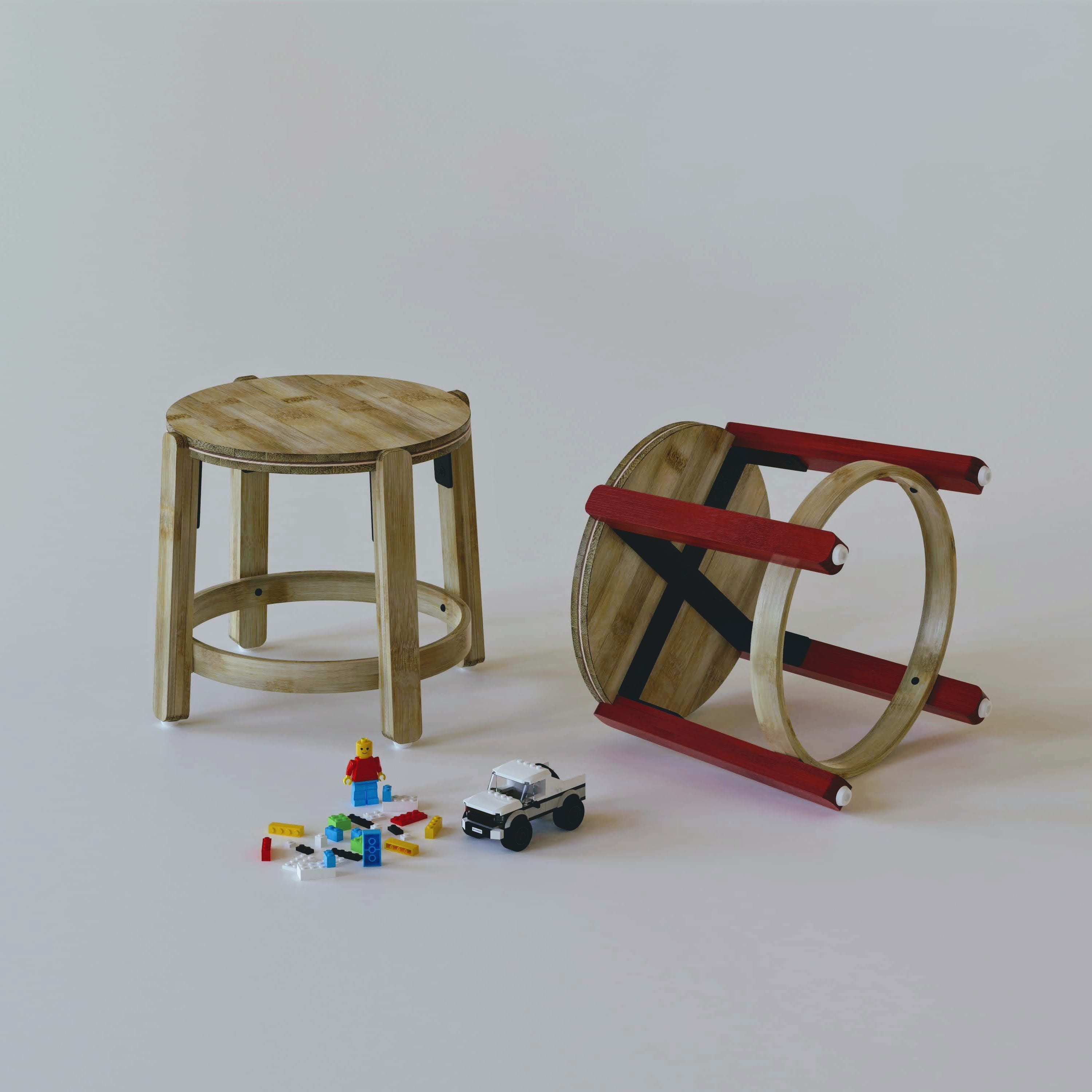 Rad Stool Mini: Colorful Fun Kids Stool – Mianzi